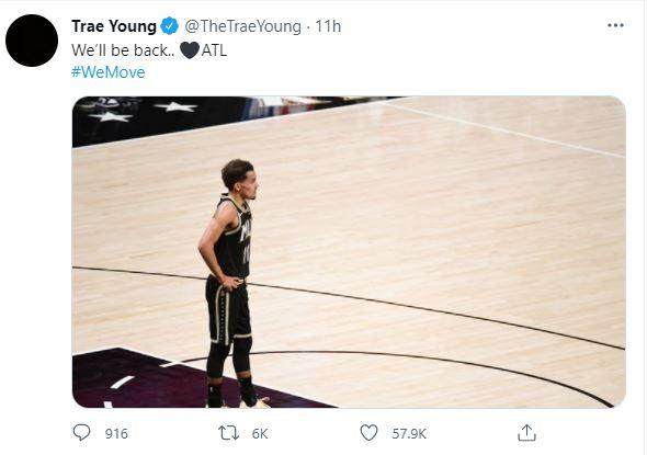 开云体育APP-杀进东决让质疑者闭嘴，特雷·扬表态：我们还会回来