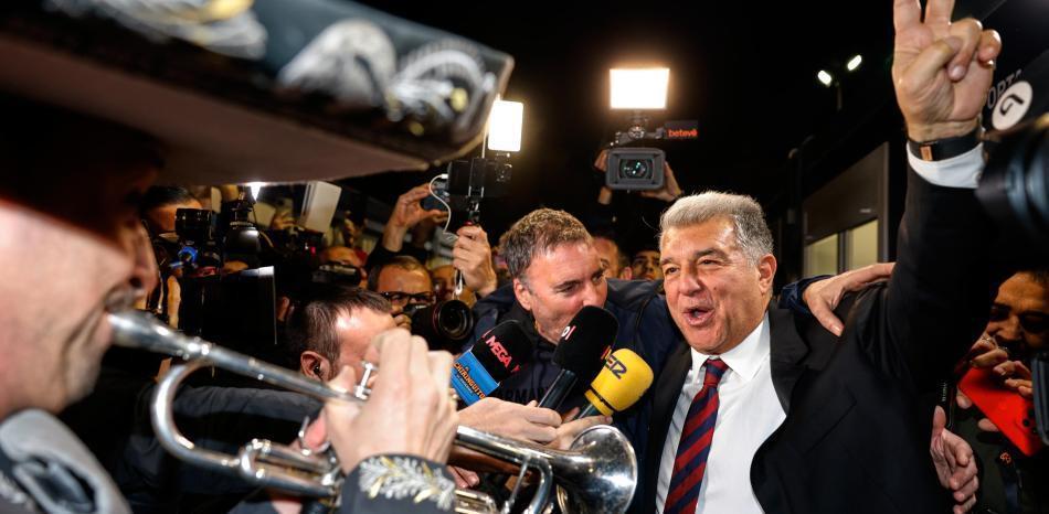 拉波尔塔：这届任期我将打造一支顶级球队，继续壮大巴萨阵容